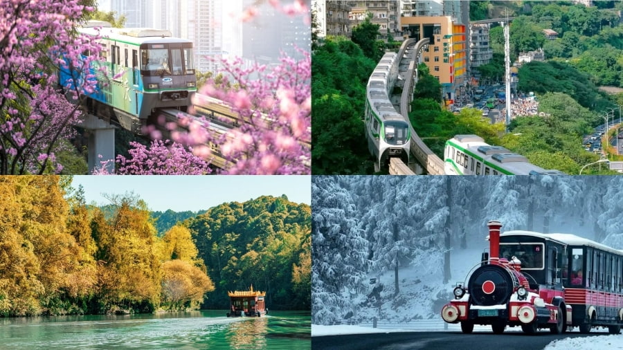 Mỗi mùa Trùng Khánh mang trong mình một vẻ đẹp quyến rũ khác nhau