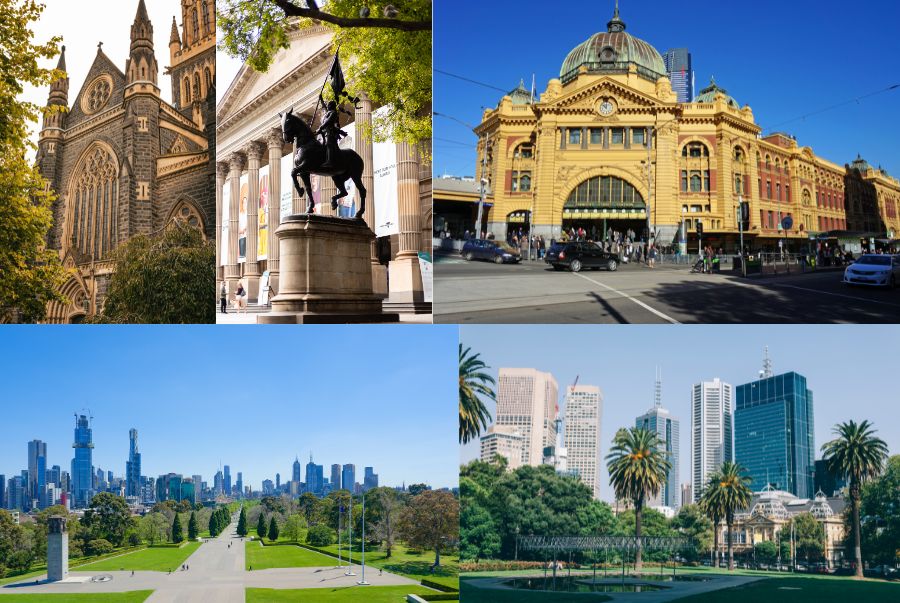 Khung cảnh rực rỡ của Melbourne mỗi khi mùa hè gõ cửa