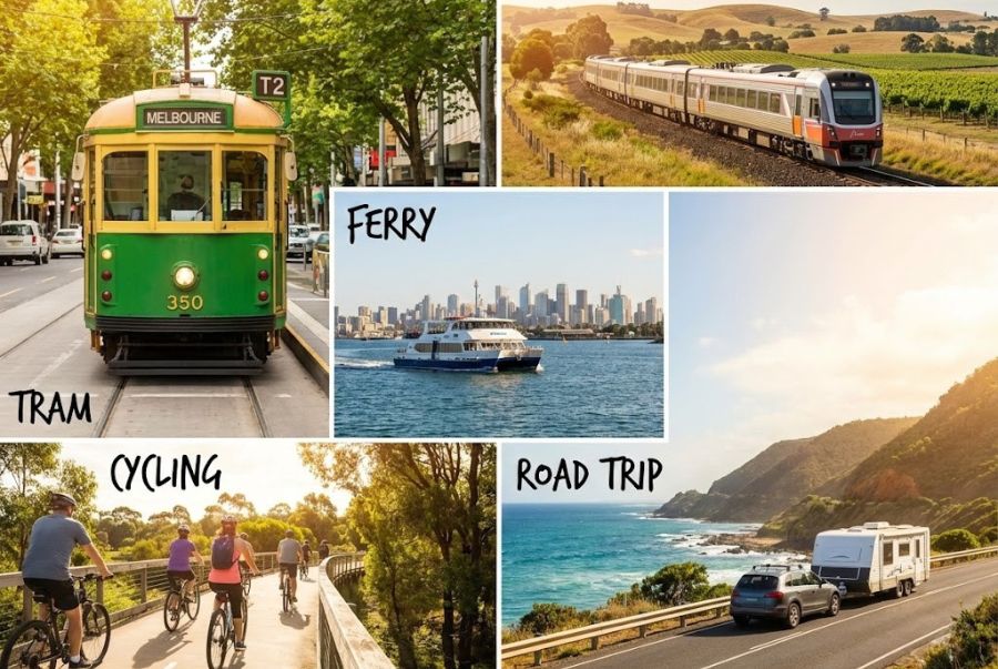 Victoria sở hữu mạng lưới tàu điện, xe bus và tram phủ khắp thành phố, thuận tiện cho việc di chuyển và khám phá
