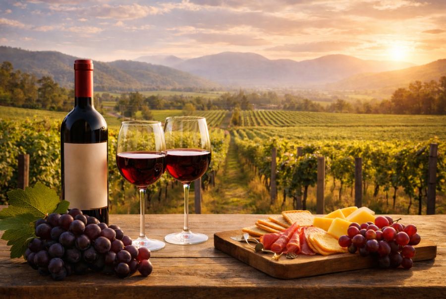 Rượu vang là một trong những món quà tặng ý nghĩa tại bang Victoria