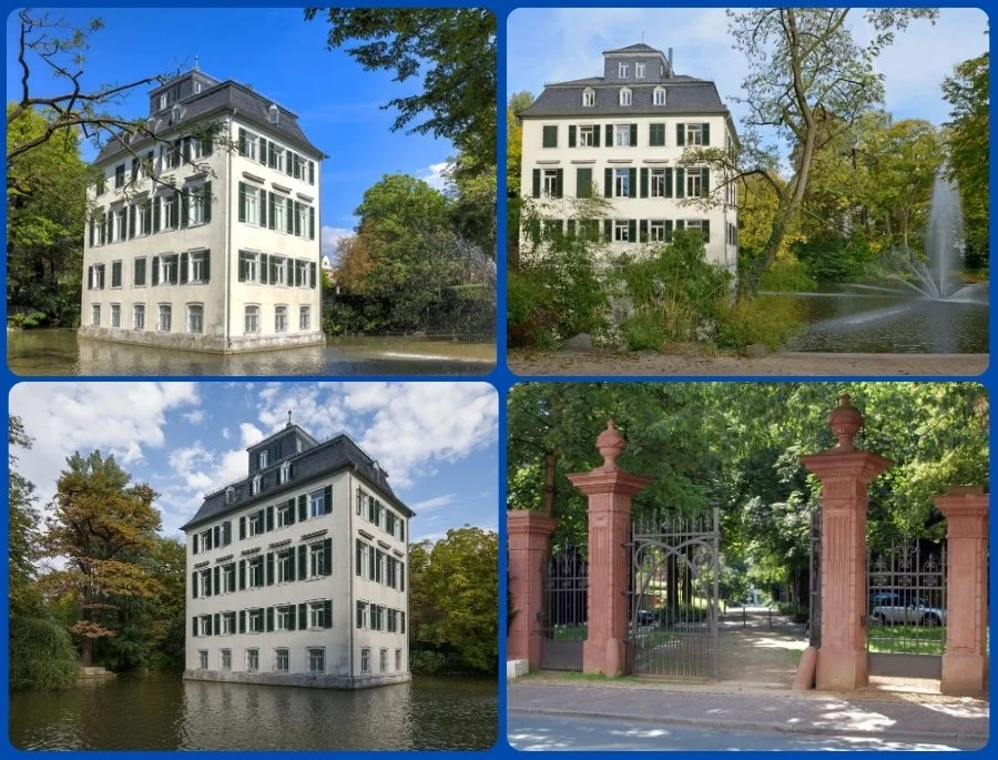 Lâu đài Holzhausen mang phong cách Baroque thanh thoát và năng động