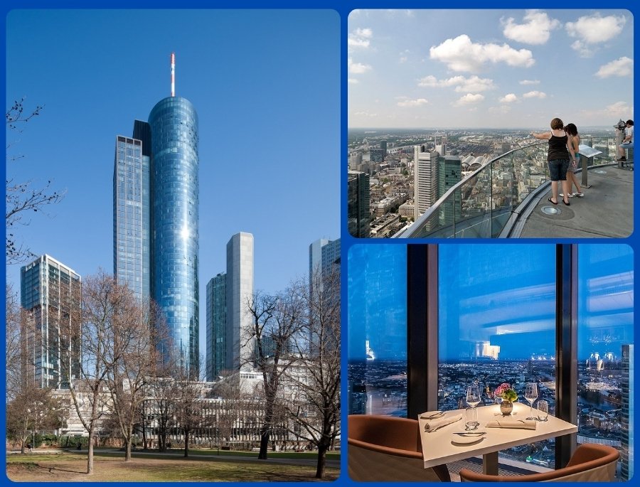 Tháp Main Tower chính là vị trí lý tưởng để ngắm toàn cảnh thành phố với độ cao gần 200m