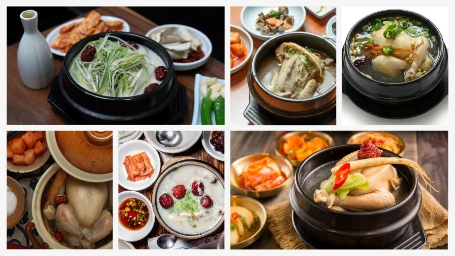 Dù có vẻ lạ lùng khi món gà hầm sâm nóng hổi lại là “must-try” cho mùa hè Hàn Quốc