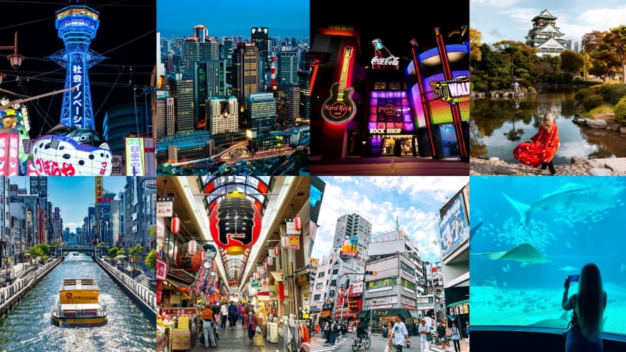 Các địa điểm du lịch Osaka hứa hẹn mang đến những trải nghiệm khó quên