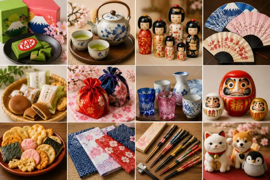 Những món quà lưu niệm Nhật Bản mang đậm dấu ấn văn hóa địa phương