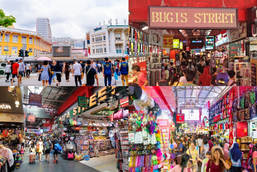 Bugis Street là một trong những khu chợ bình dân nổi tiếng và nhộn nhịp nhất của Singapore