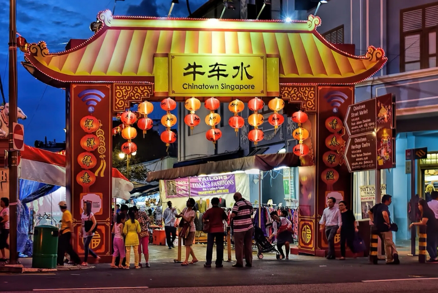 Chinatown là khu phố mang đậm nét cổ kính của Trung Hoa