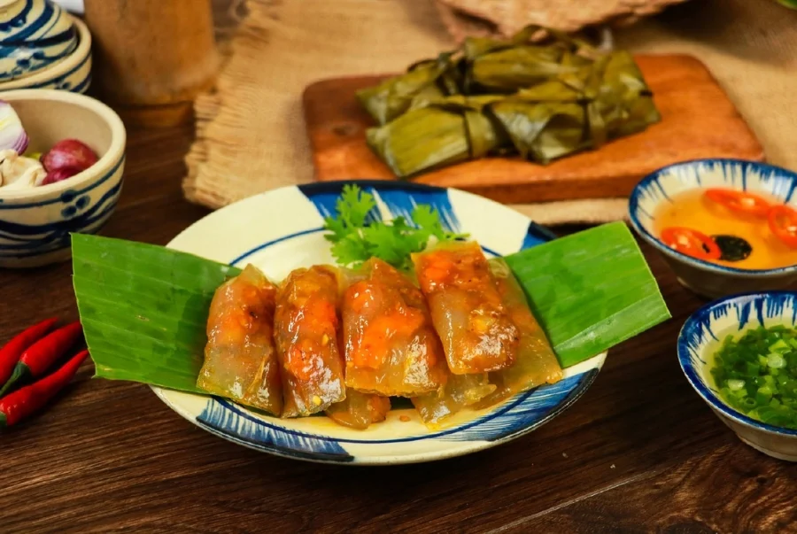 Bánh bột lọc ở Huế mang một hương vị thơm ngon đặc trưng khó nơi nào có được