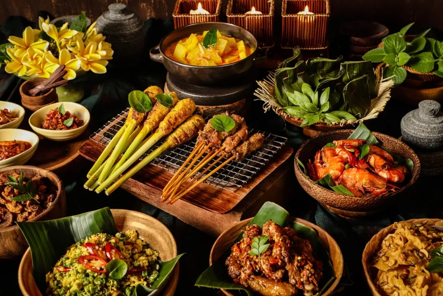 Ẩm thực Bali mang đậm hương vị nhiệt đới đặc trưng của Đông Nam Á