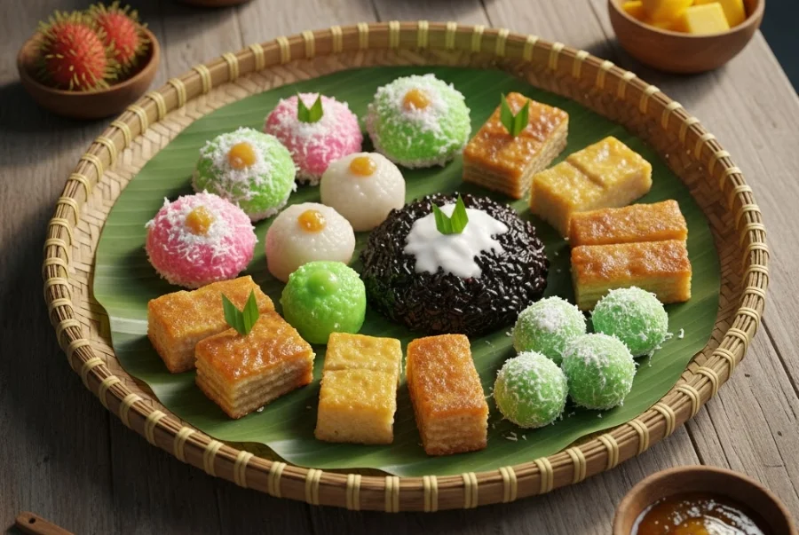 Jaja Bali là tên gọi chung của nhiều loại bánh ngọt truyền thống của Bali
