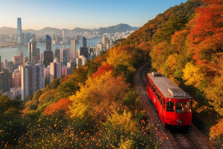 Mùa thu Hong Kong sẽ kéo dài từ tháng 9 đến hết tháng 11