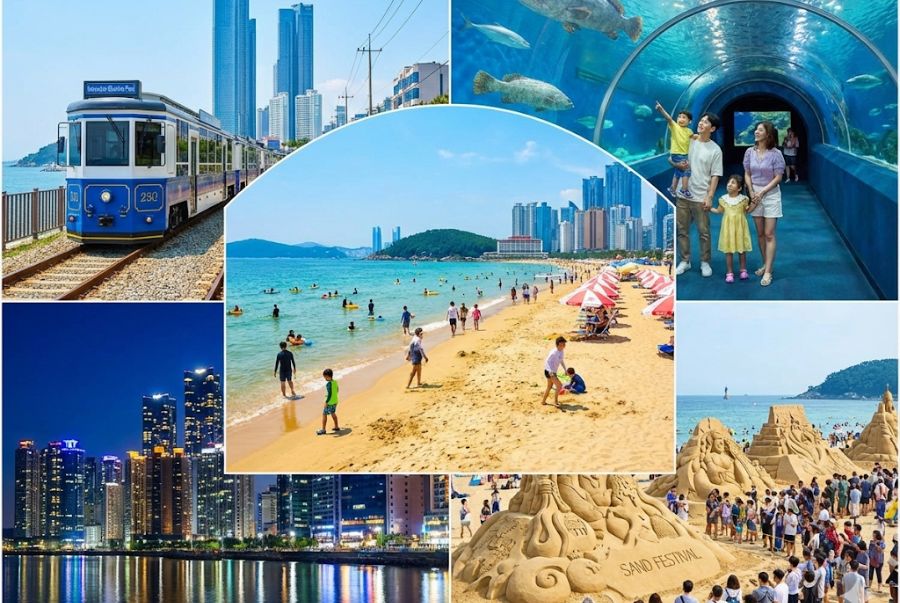 Một số các trải nghiệm hấp dẫn tại bãi biển Haeundae 