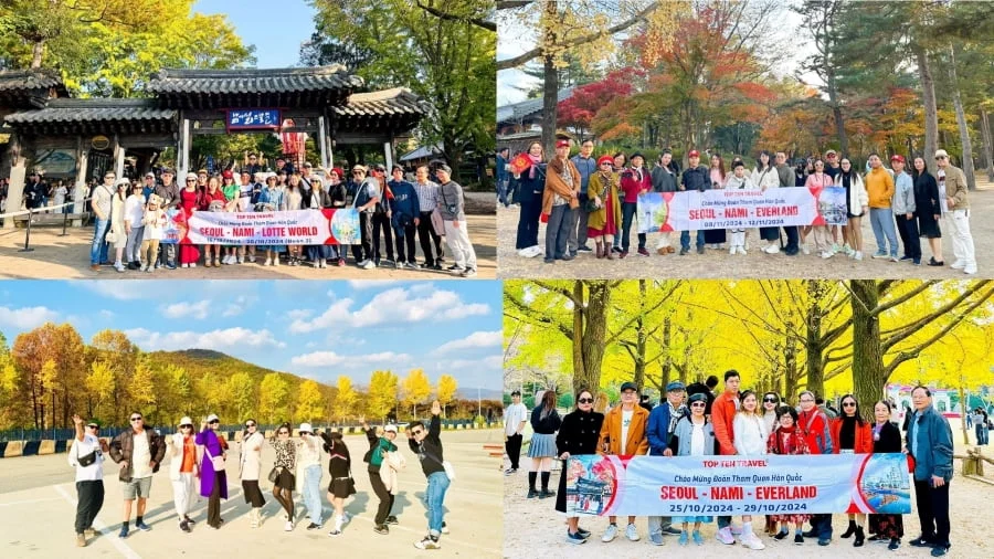 Những tour du lịch mùa thu Hàn Quốc tại nhà Top Ten Travel
