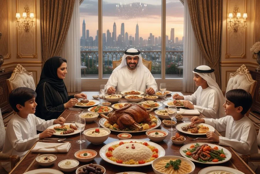 Dubai là vùng đất nổi tiếng với văn hóa ẩm thực Hồi giáo đặc trưng