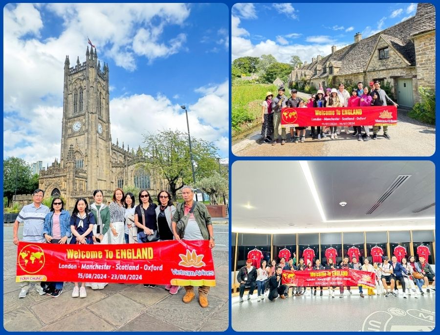 Đoàn khách du lịch Anh Quốc của Top Ten Travel tới khám phá các địa điểm hấp dẫn