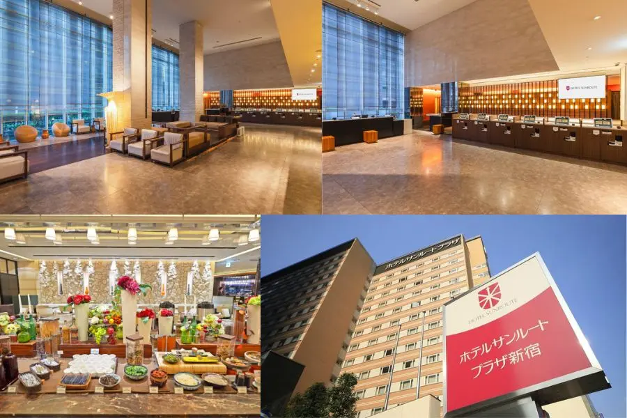 Sunroute Plaza Shinjuku mang đến không gian nghỉ dưỡng hiện đại và yên tĩnh