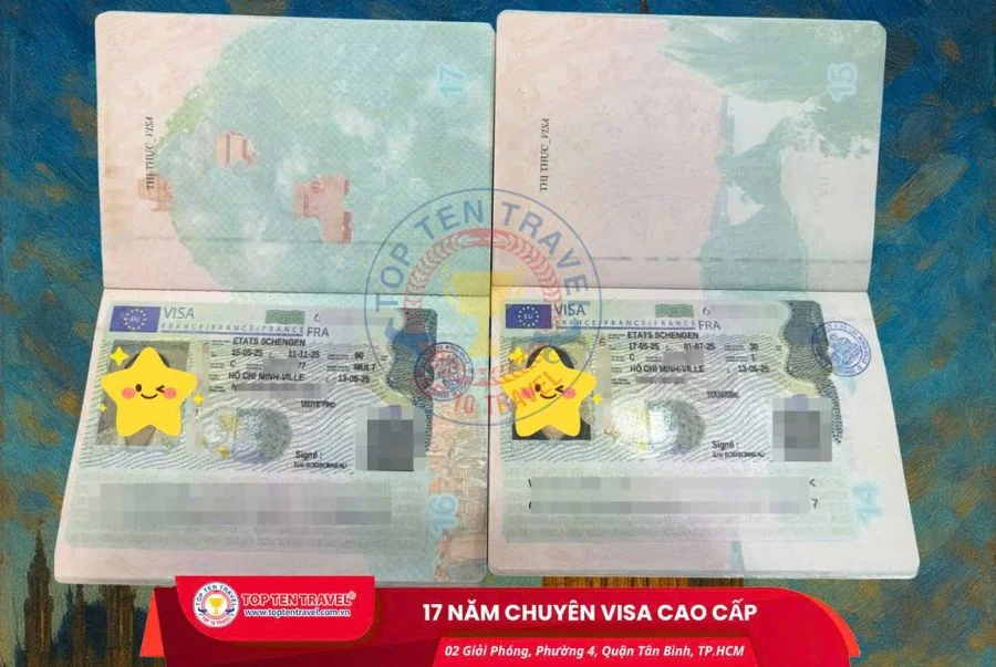 Top Ten Travel là đơn vị hỗ trợ xin visa Pháp với tỷ lệ thành công khá cao