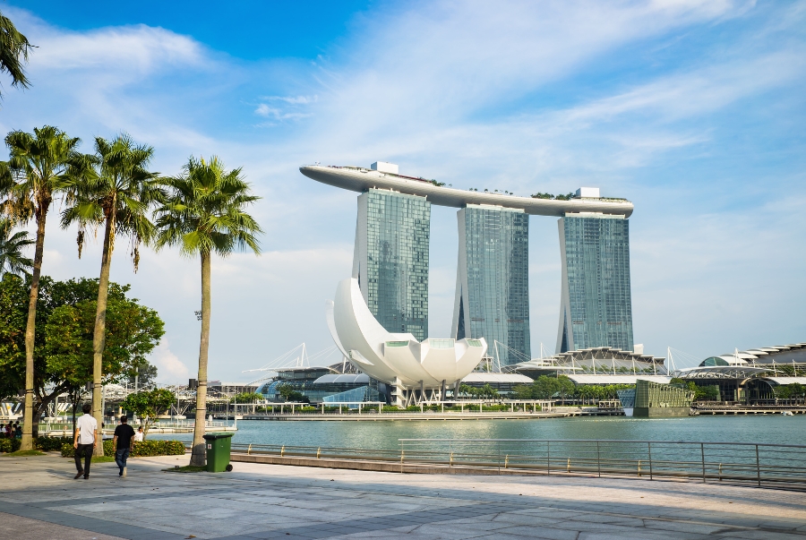 Marina Bay Sands là một công trình biểu tượng và cũng là niềm tự hào của quốc đảo sư tử
