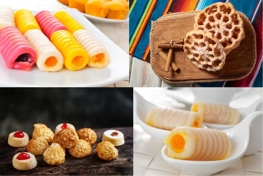 Một số các loại bánh đặc sắc nhất tại lễ hội