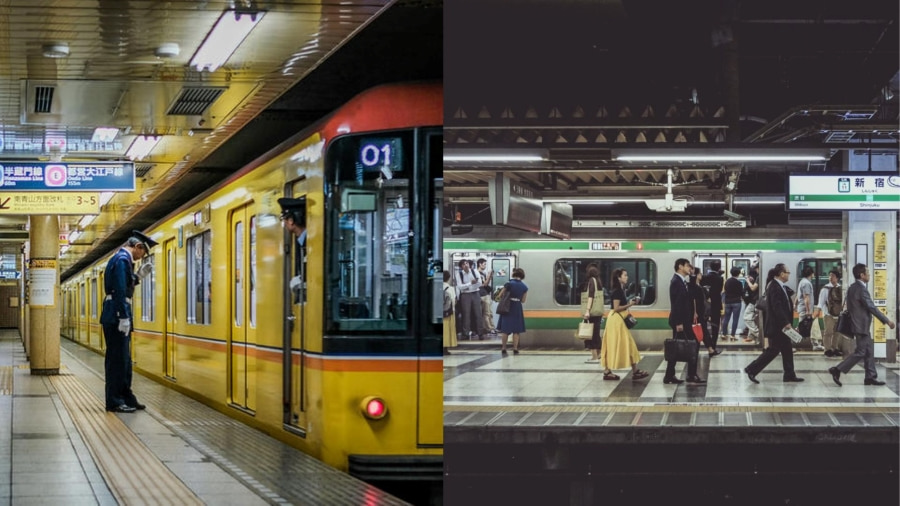 Hệ thống tàu điện Nhật Bản còn bao gồm mạng lưới Metro và tàu ngầm dày đặc tại các thành phố lớn