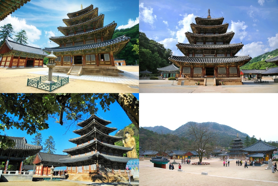 Chùa Beopjusa được xây dựng vào thế kỷ thứ VI và từng là nơi lưu trú của hàng nghìn nhà sư trong thời kỳ hưng thịnh của Phật giáo