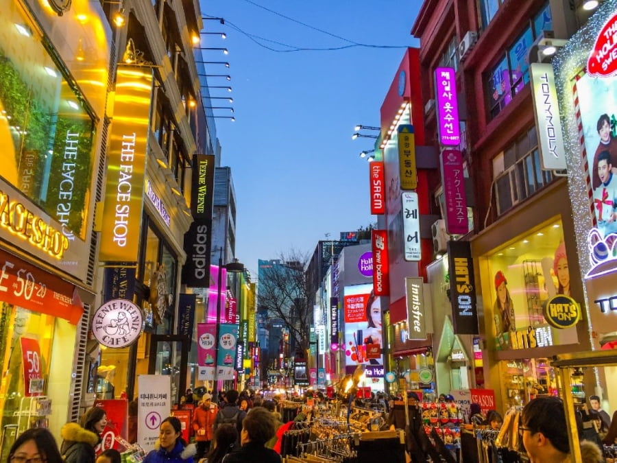 Khu vực Hongdae - Thiên đường nghệ thuật tại Hàn Quốc