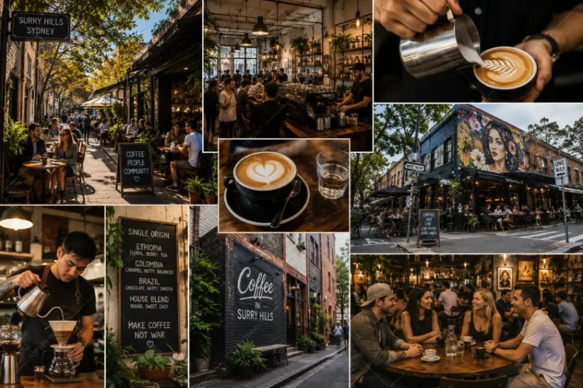 Trải nghiệm cafe Sydney dành cho khách du lịch