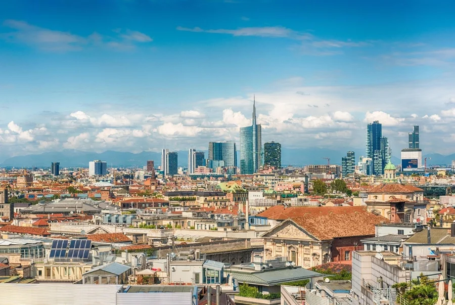 Milan nằm ở miền Bắc nước Ý