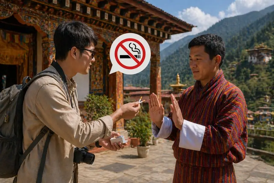Bhutan là một trong những quốc gia kiểm soát thuốc lá nghiêm ngặt nhất thế giới