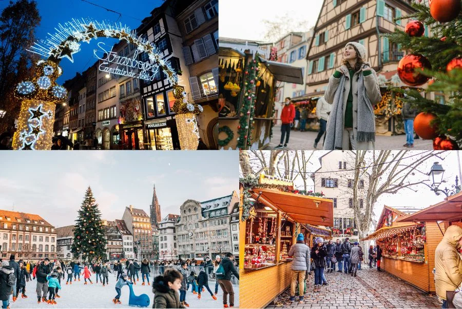 Chợ Giáng sinh Strasbourg là biểu tượng văn hóa của thành phố Strasbourg 