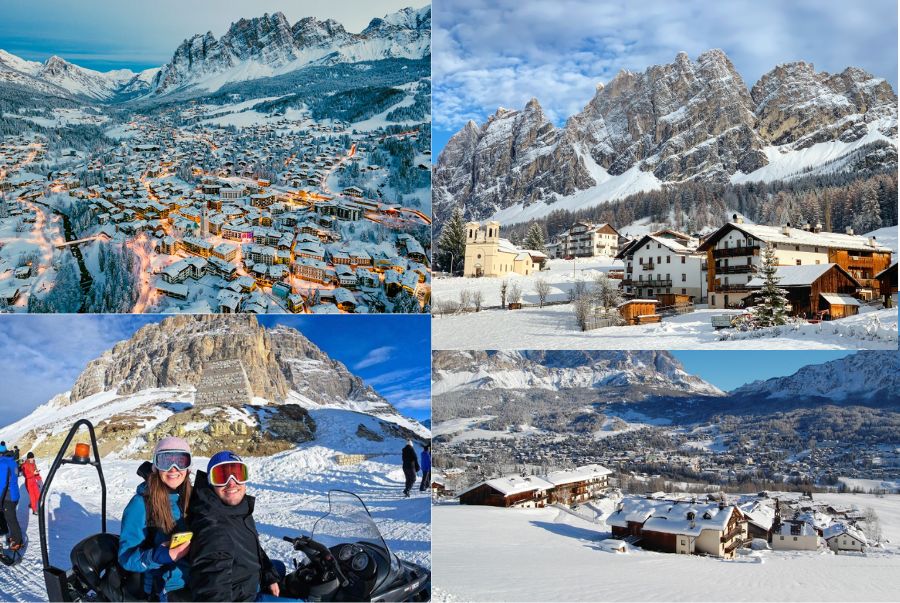 Cortina d’Ampezzo được mệnh danh là “Nữ hoàng tuyết” của Ý nhờ vẻ đẹp kiêu sa