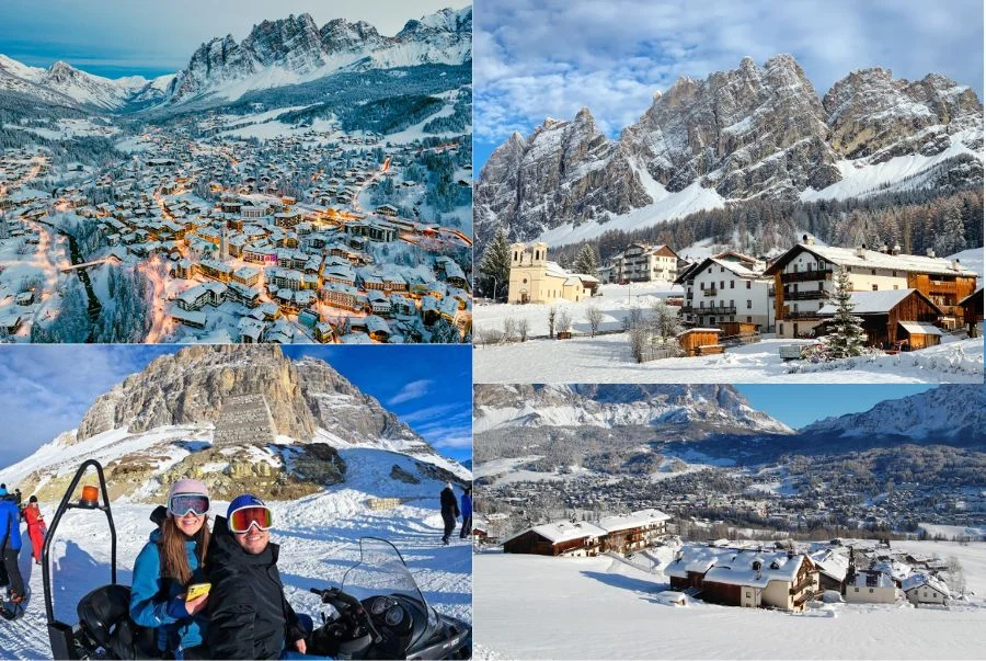 Cortina d’Ampezzo được mệnh danh là “Nữ hoàng tuyết” của Ý nhờ vẻ đẹp kiêu sa