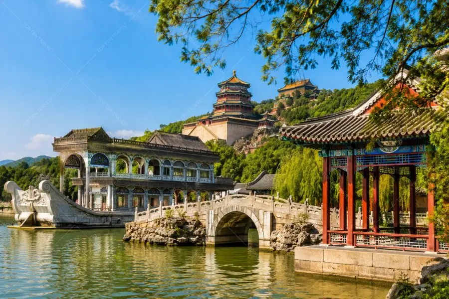 Vẻ đẹp yên bình tại Di Hòa Viên Trung Quốc
