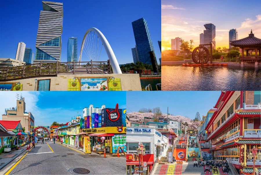 Bầu không khí thanh khiết và tươi mới tại Incheon dịp tết