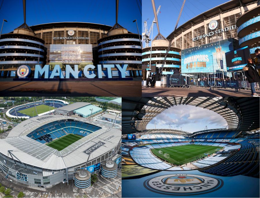 Sân vận động Etihad được mệnh danh là trái tim của câu lạc bộ Manchester City 