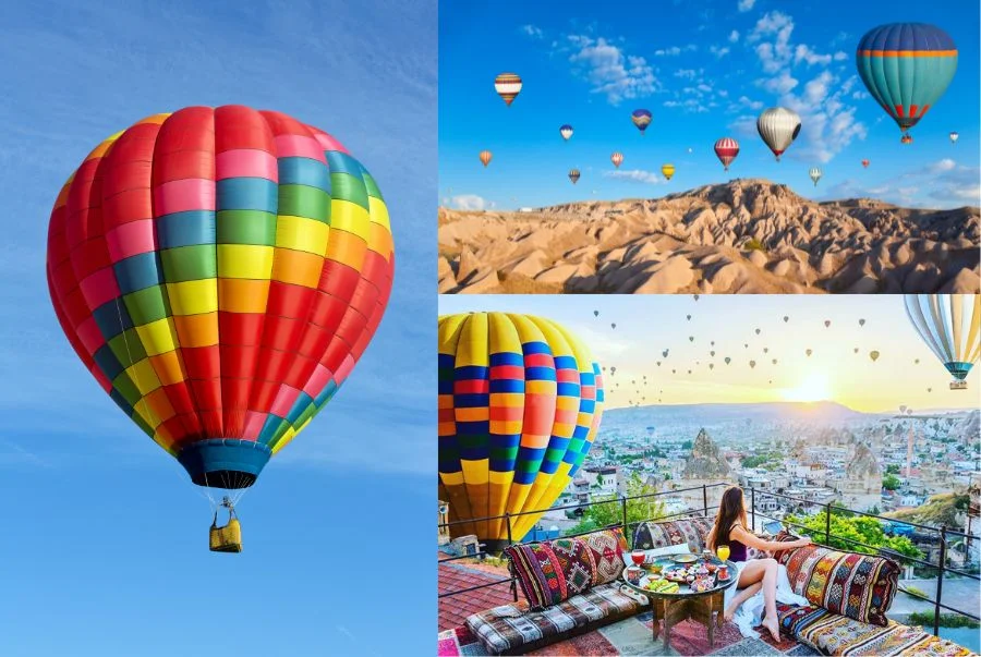 Trải nghiệm trên không chính là khoảnh khắc đỉnh cao của chuyến bay khinh khí cầu Cappadocia