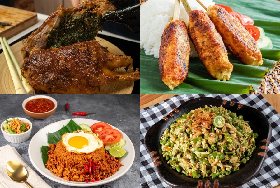 Ẩm thực Bali mang một hương vị truyền thống của phương Đông