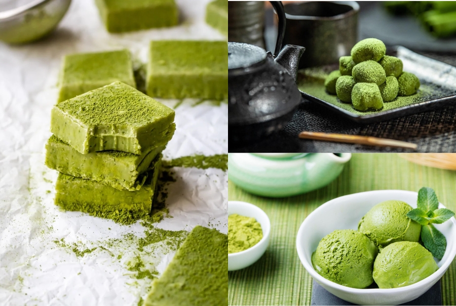 Các món tráng miệng từ matcha luôn níu chân biết bao thực khách đến du lịch Nhật Bản