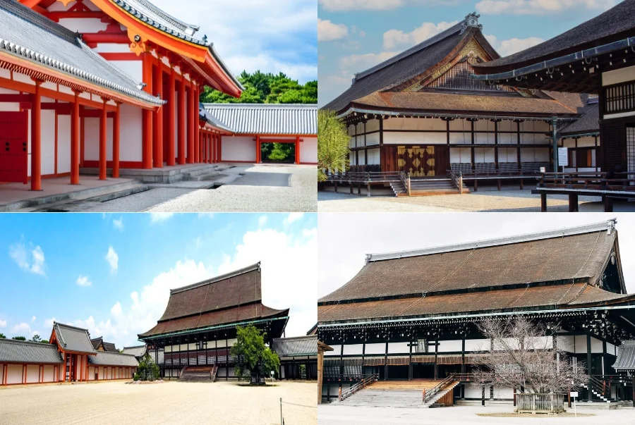 Cung điện Hoàng gia Kyoto từng là nơi ở của các Thiên hoàng Nhật Bản