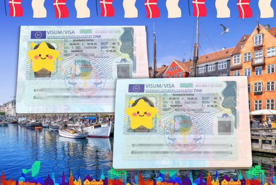 Visa Đan Mạch thuộc diện visa Schengen với tỷ lệ đậu khó