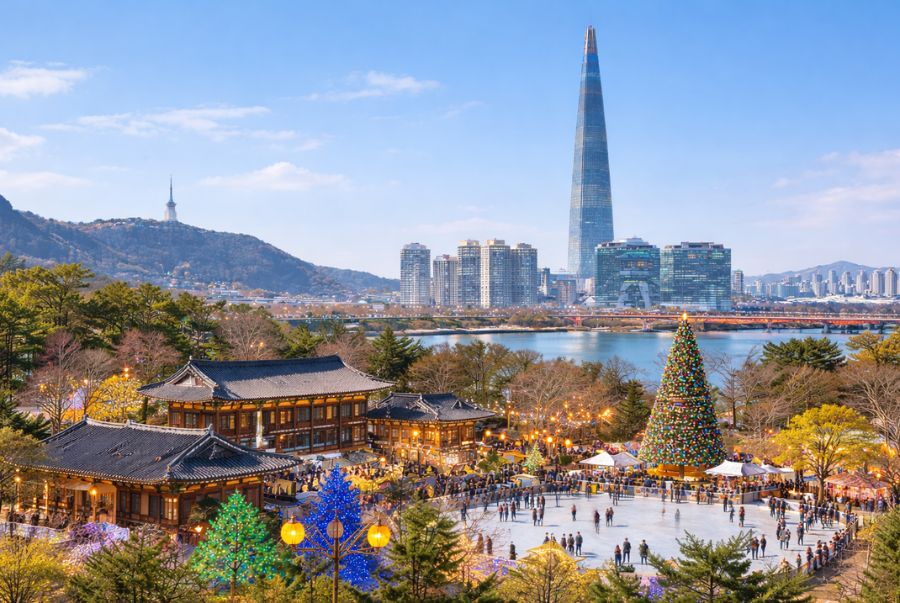 Tết dương lịch là thời điểm lý tưởng để bắt đầu hành trình du lịch Hàn Quốc