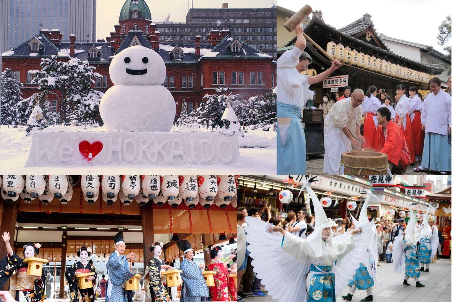 Những lễ hội truyền thống hấp dẫn tại Nhật Bản dịp tết mà du khách không thể bỏ lỡ