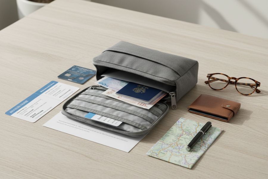 Hãy luôn sắp xếp các loại giấy tờ một cách gọn gàng để tránh bị thất lạc khi di chuyển