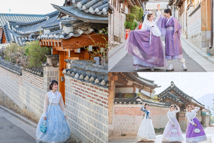 Bukchon mang đến nhiều góc chụp đẹp cho du khách