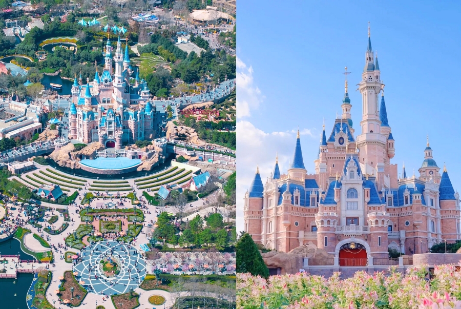 Disneyland Thượng Hải sở hữu diện tích khoảng 116 hecta