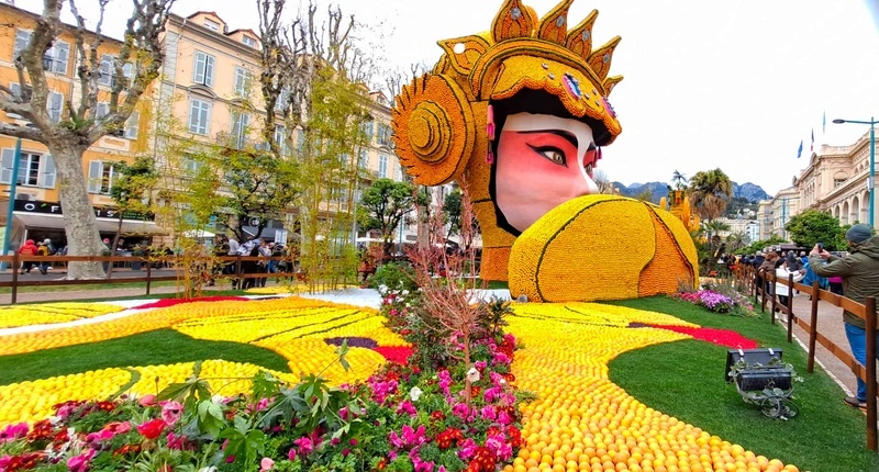 Lễ hội chanh Menton - sự kiện văn hóa nổi tiếng được tổ chức hằng năm tại Menton, Pháp