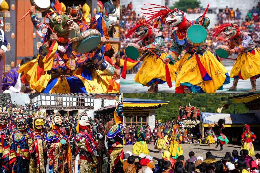 Các hoạt động đặc sắc tại lễ hội Jambay Lhakhang Drup