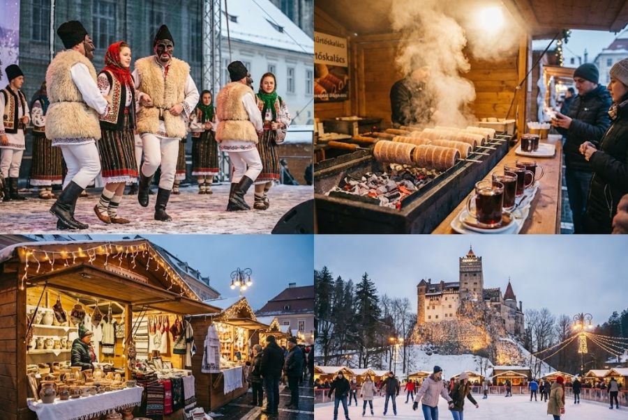 Lễ hội mùa đông tại Transylvania mang đến vô số các trải nghiệm độc đáo