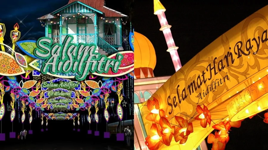 Hari Raya Puasa là lễ hội Singapore quan trọng đánh dấu sự kết thúc của tháng ăn chay Ramadan linh thiêng của người Hồi giáo