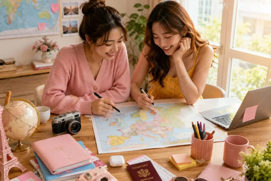 Với hành trình du lịch tự túc, Bạn cần lên lịch trình để chuyến đi được trọn vẹn